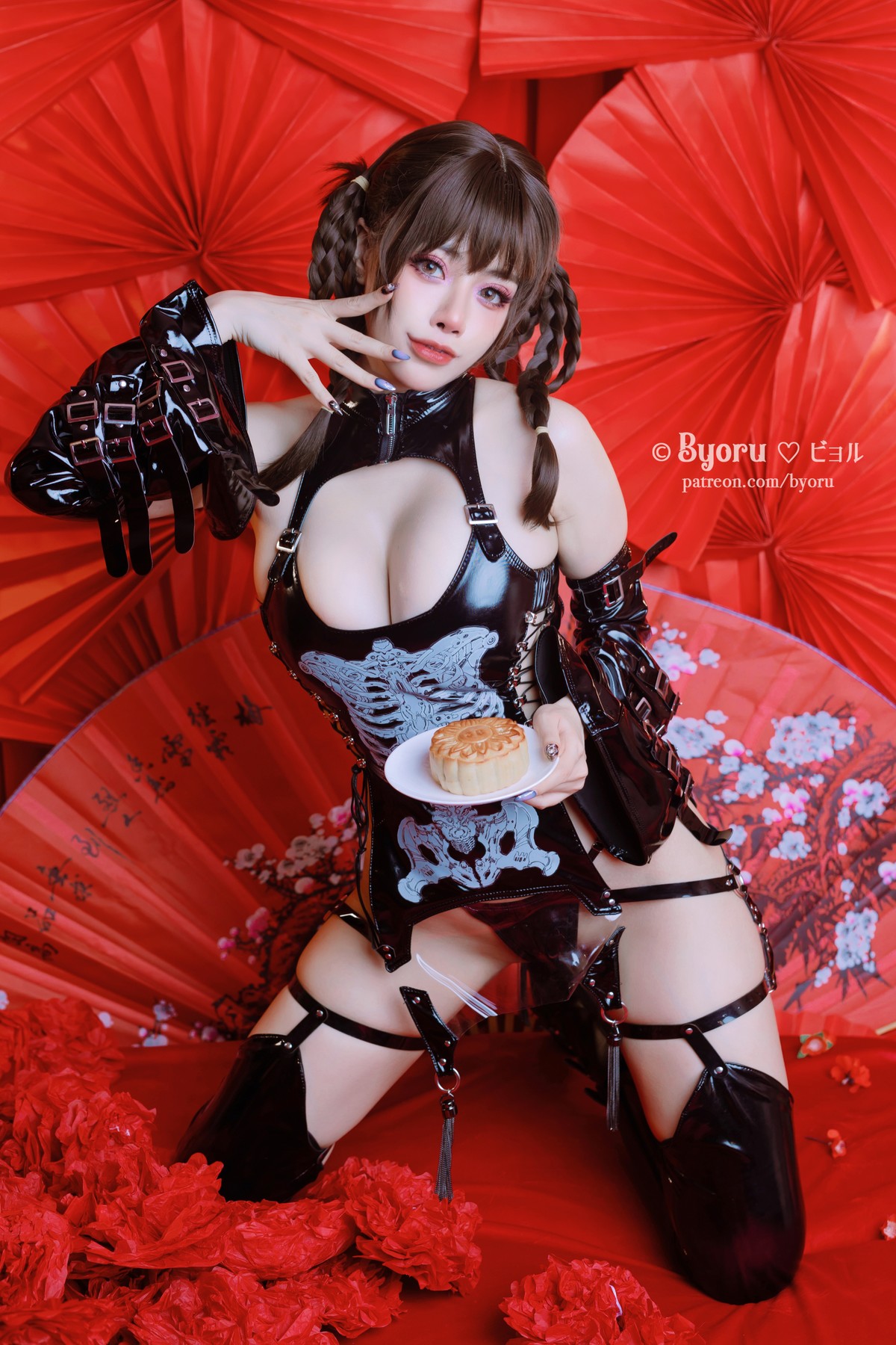 Cosplay 萝莉Byoru Leifang Autumn Festival Mooncake