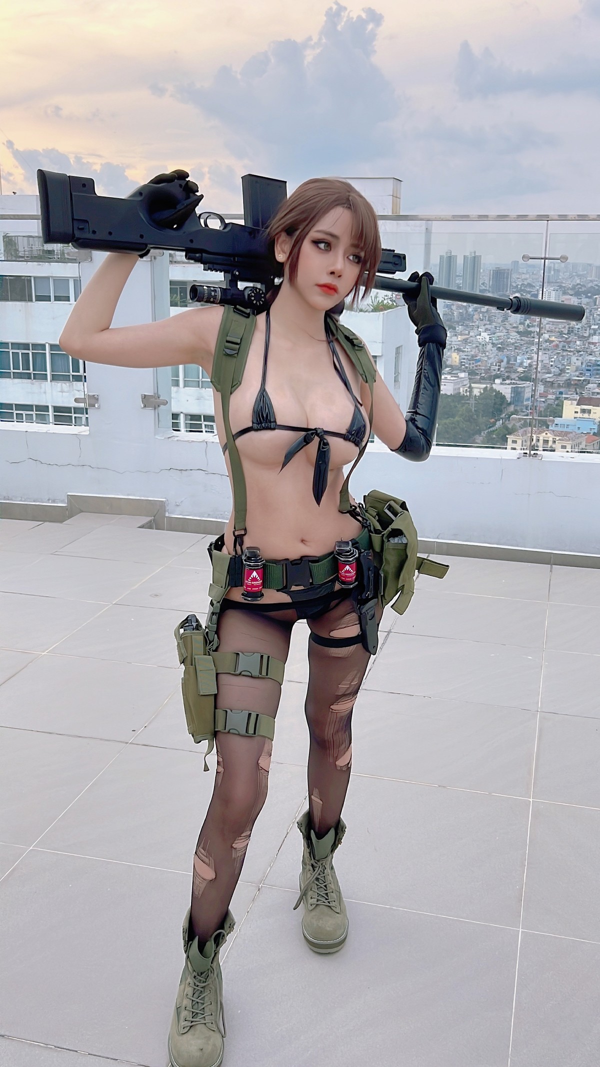 Cosplay 萝莉Byoru Quiet Phoneset