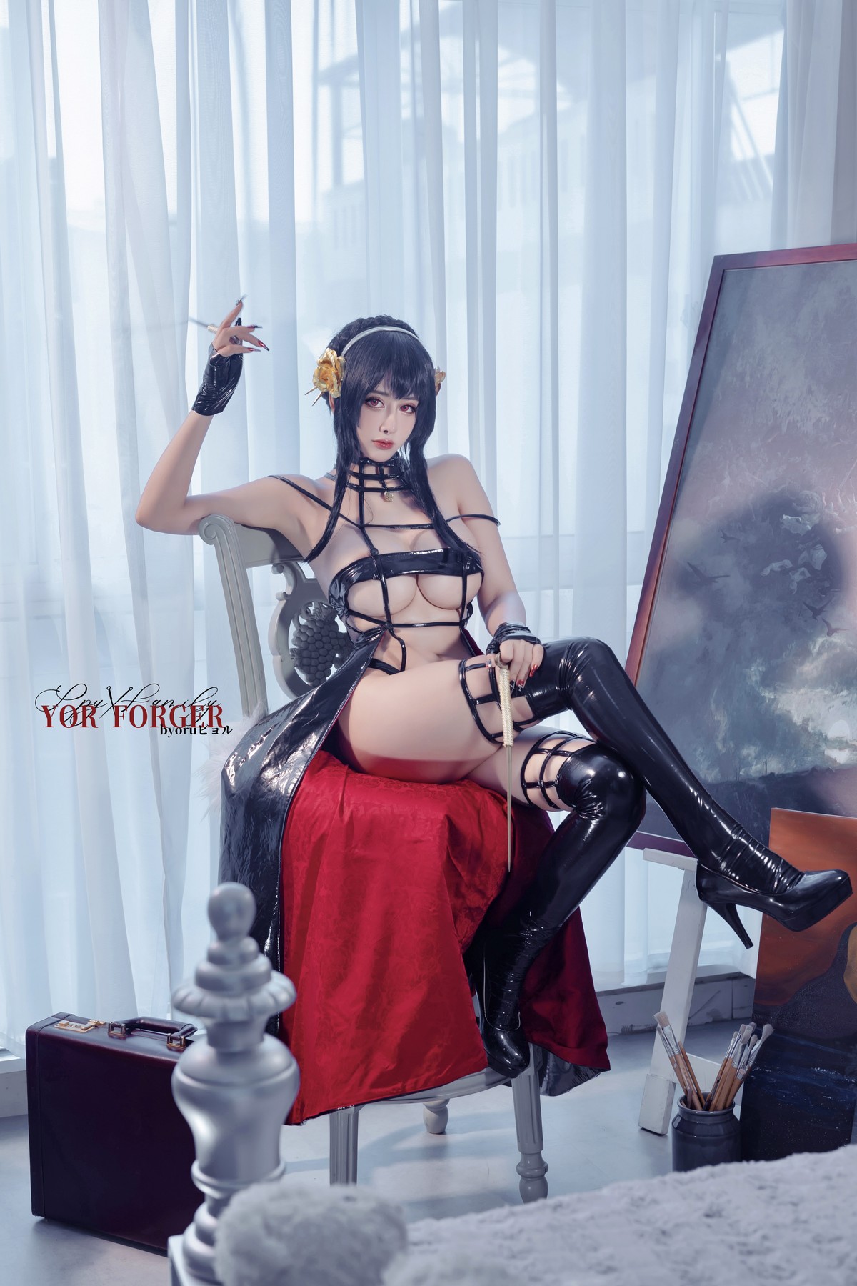 Cosplay 日本性感萝莉Byoru Yor Thorn Princess