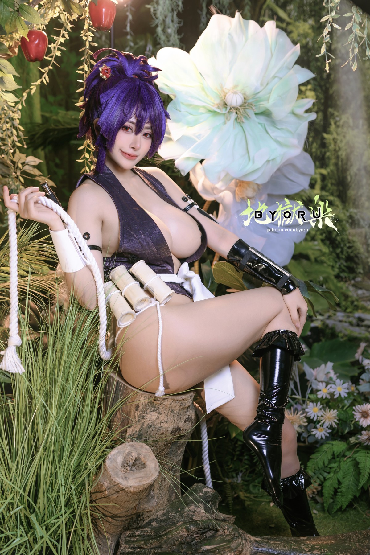 Cosplay 日本性感萝莉Byoru Yuzuriha