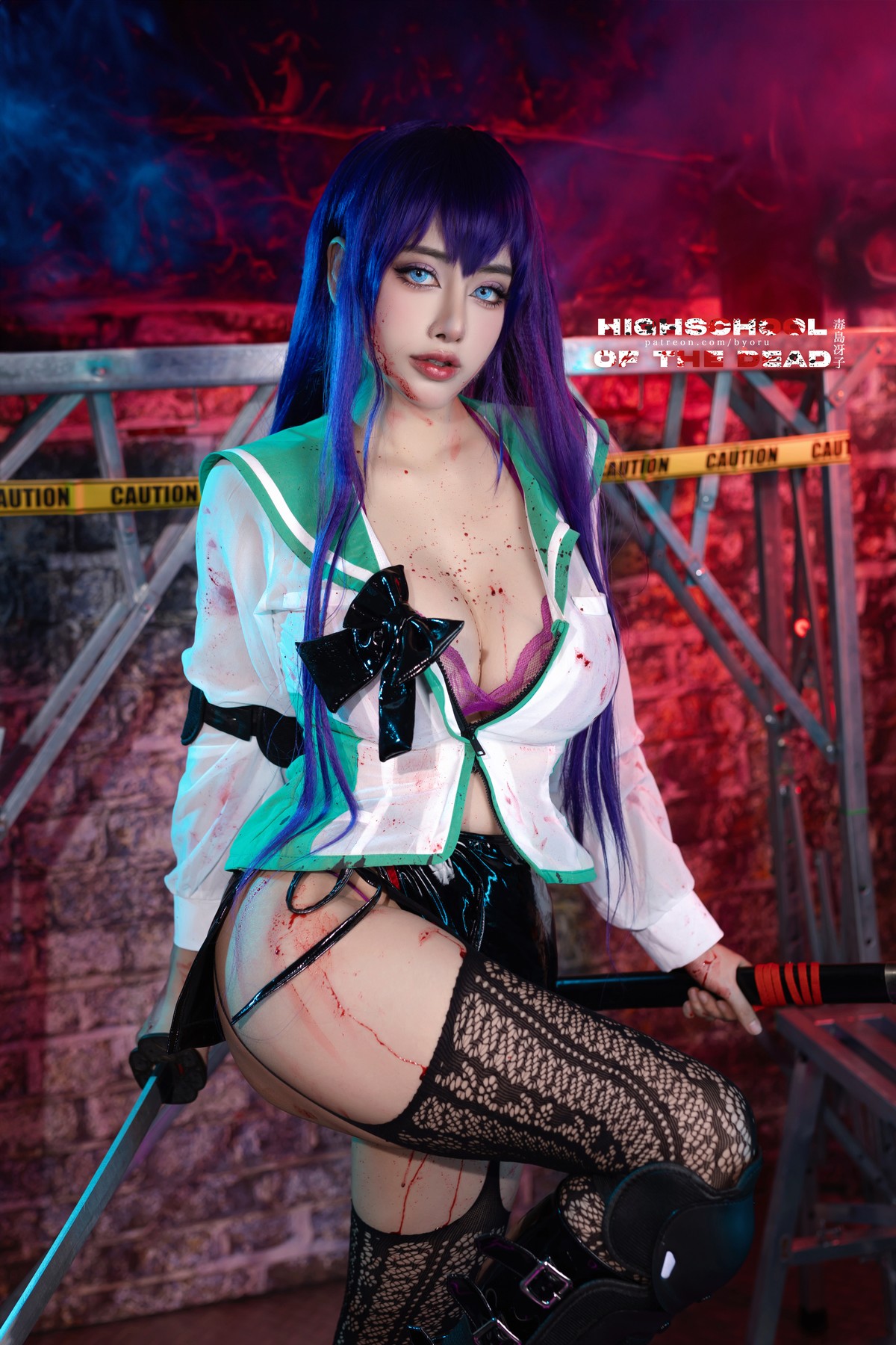 Cosplay 日本性感萝莉Byoru Saeko Busujima