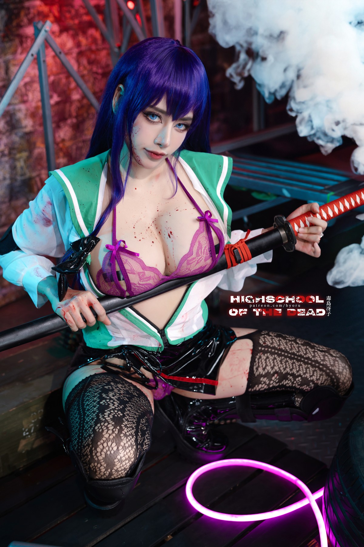 Cosplay 日本性感萝莉Byoru Saeko Busujima