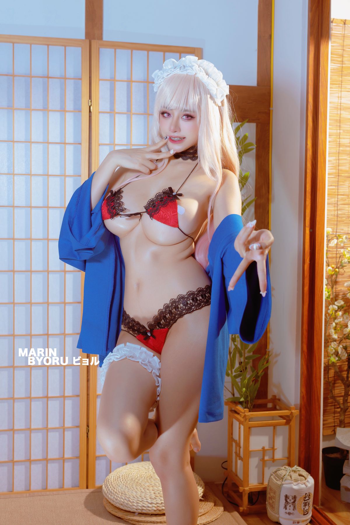 Coser@Byoru Marin Red Lingerie 0015 0717620464.jpg